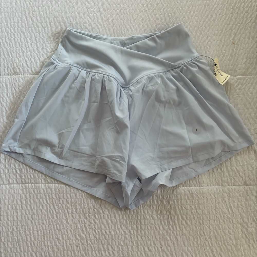 Light blue Aeropostale flowy shorts